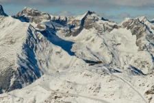 Вид из Швейцарии на регион Ишгля.